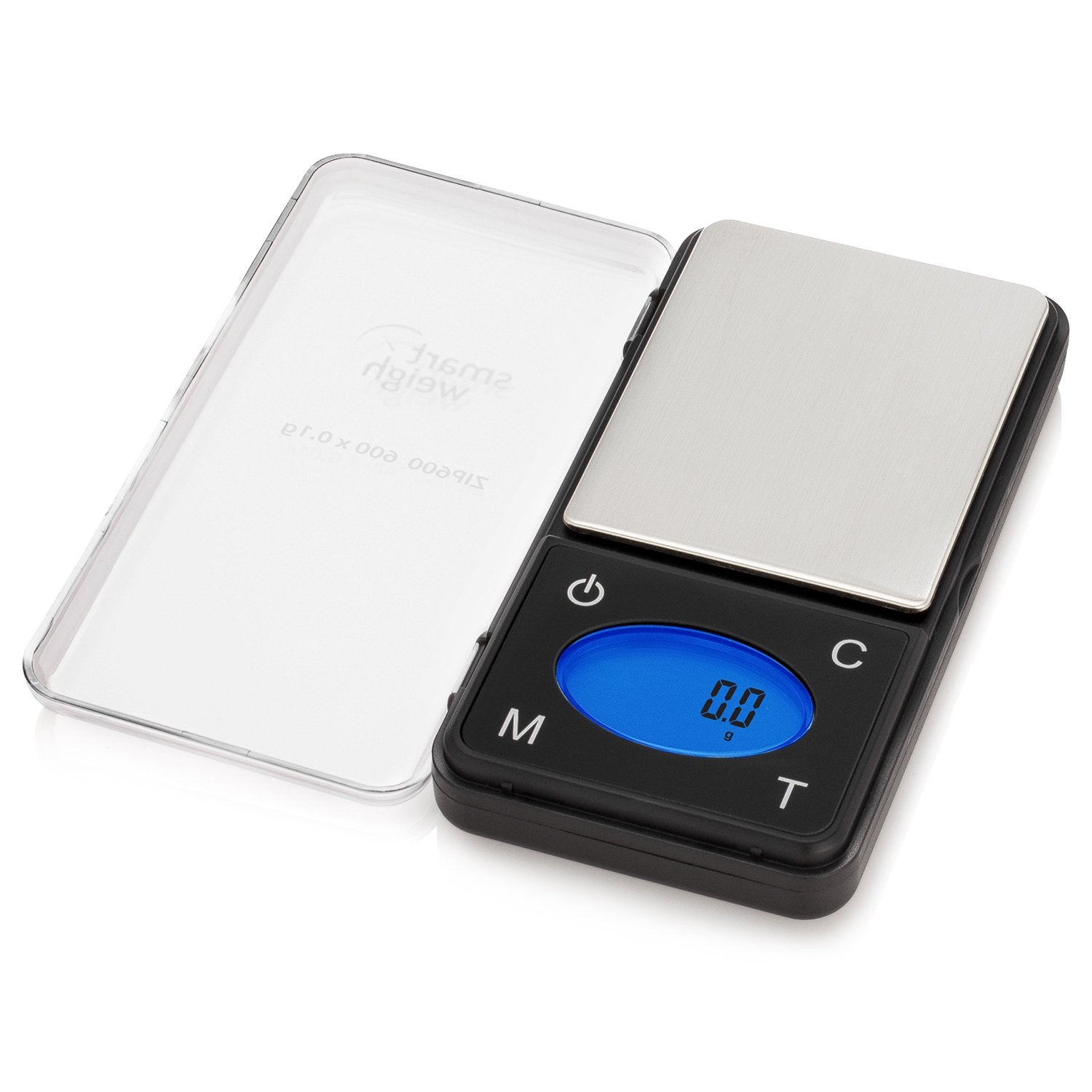 Smart Weigh Zip600 Ultra Slim Digital Pocket Scale 600G By 0.1G With Counting Feature,Gram Scale And Ounce Scale, High Precision