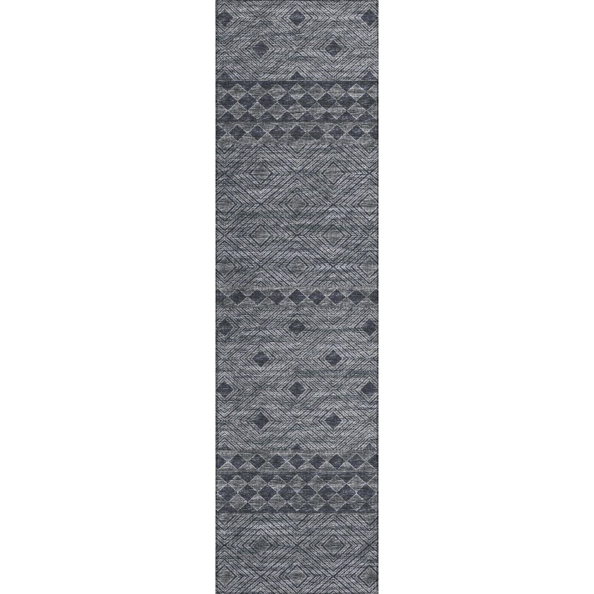 Sedona Sn1 Black Transitional Rug Runner 2' 3&quot; X 7 ' 6&quot;