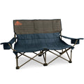 Kelty Low Loveseat Oversized 2-Person Heavy Duty Folding Camp Chair, Double Seat for Soccer Games, Tailgating, Beach Days (Low H