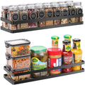 Firebees Wall Mounted Kitchen Shelf Organizer, Floating Spice Rack, Kitchen Organizer Rack,2Tier HeavyDuty Metal Shelf For Kit