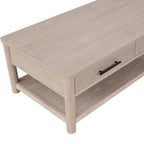 Steve Silver Furniture Gabby Cocktail Coffee Table, White