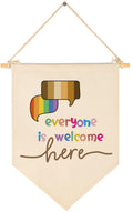 School Counselor Office Sign Decor-Social Worker Equality Safe Space Decor Gift-Classroom Nursery Hanging Flag Pennant Banner Wa