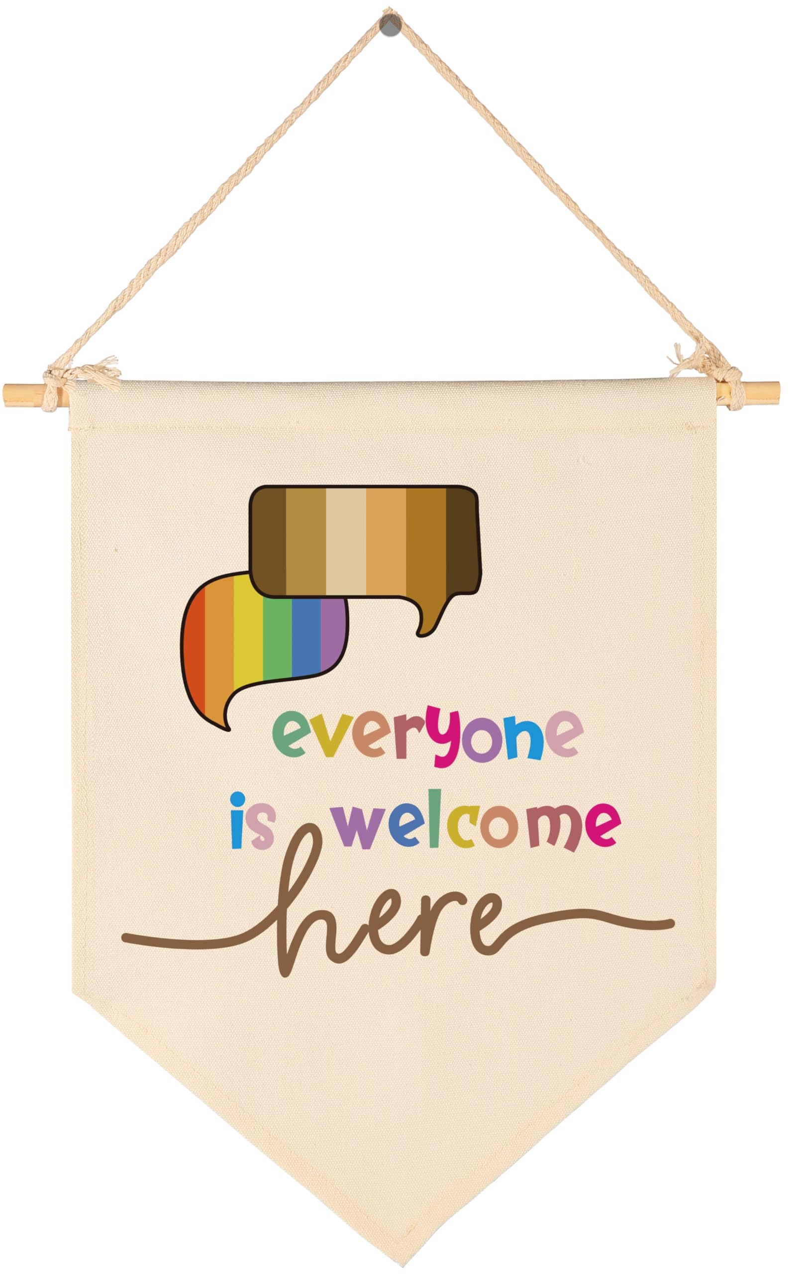 School Counselor Office Sign Decor-Social Worker Equality Safe Space Decor Gift-Classroom Nursery Hanging Flag Pennant Banner Wa