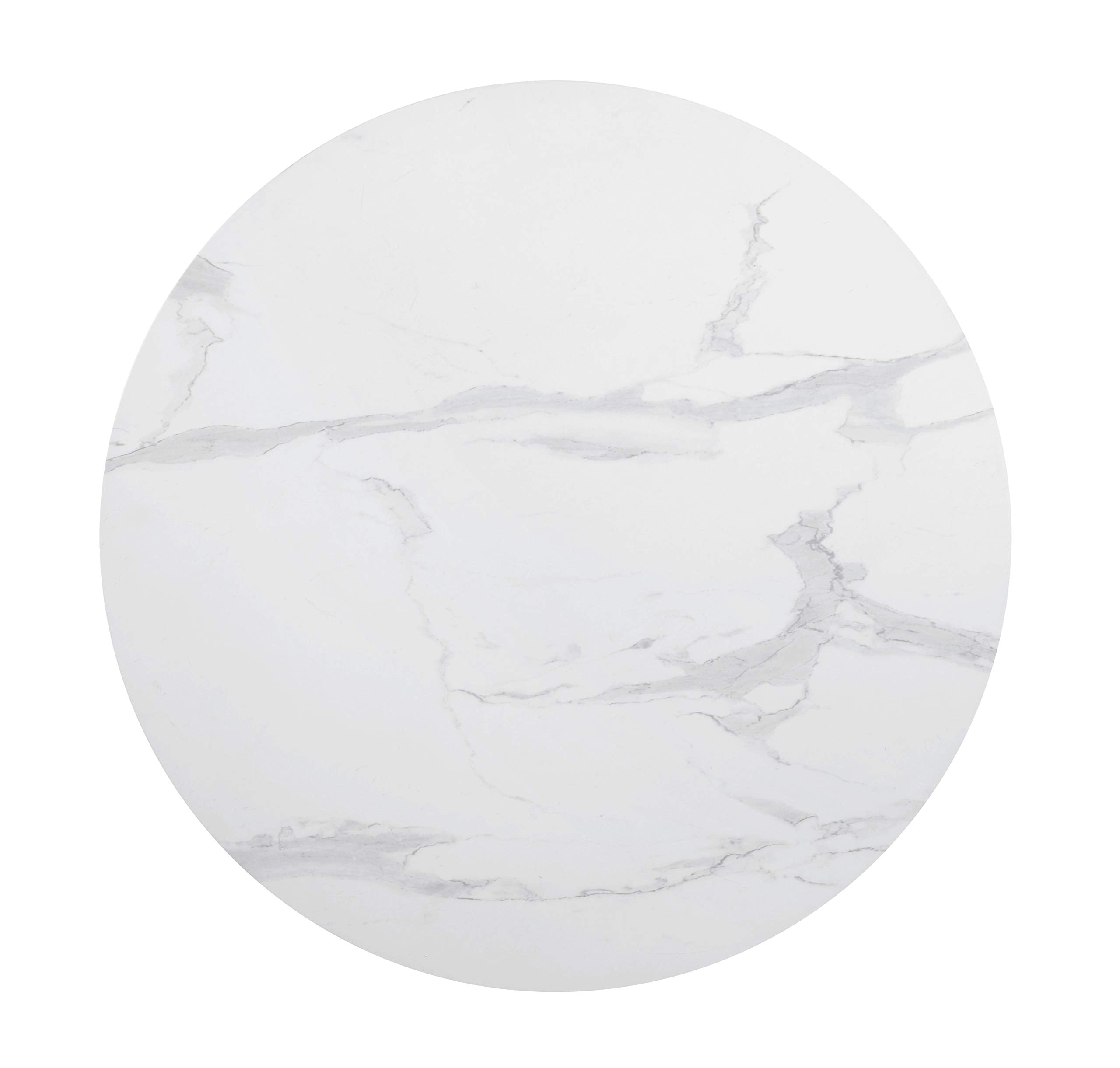 Coaster Home Furnishings Arkell 40-inch Round Pedestal Dining Table White