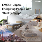 Emoor Japanese Tatami Mat King Natural Rush Grass (Undyed), Foldable Igusa Mattress Floor Sleeping Japanese Futon Mattress Meditation Yoga Zen
