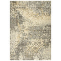 Alora Decor Euphoria 8' X 10' Floral Distress Beige/Gray/Rust/Blue Hybrid Rug