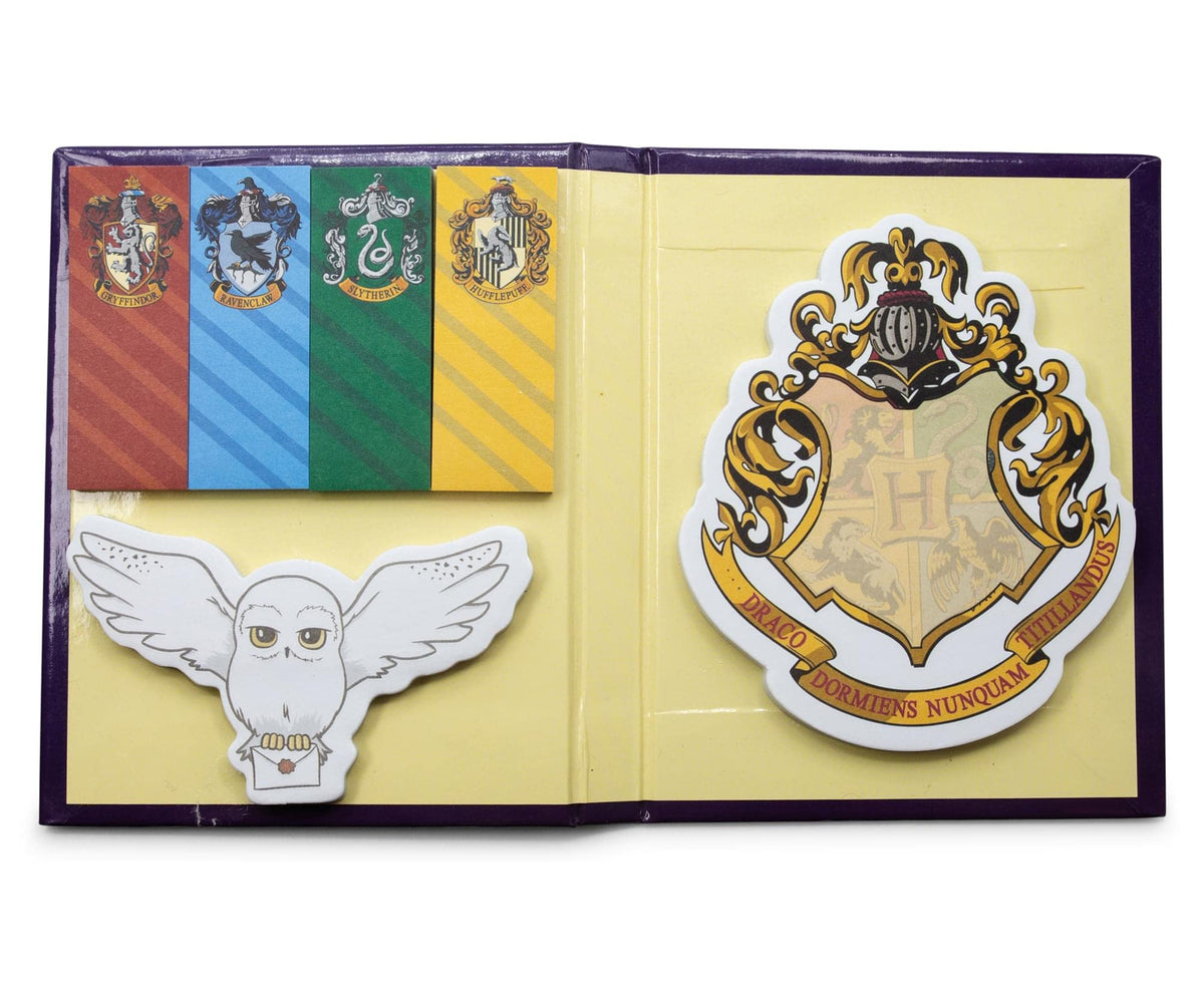 Harry Potter Hogwarts Sticky Note And Sticky Tab Box Set | Work Memo Notepad Stationery Paper, Home School Supplies For College