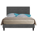 Dalton Tufted Upholstered Platform Bed in Queen