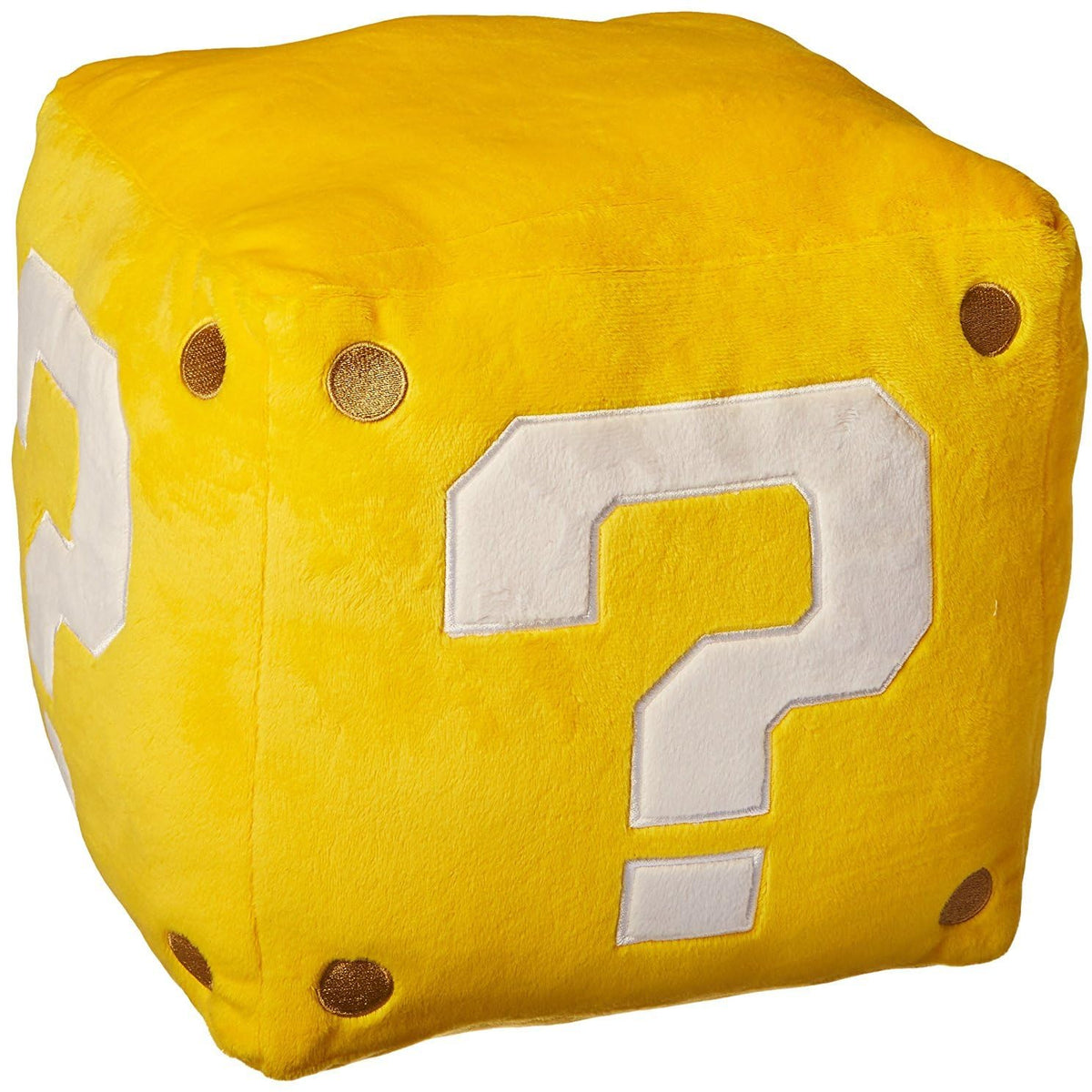 Little Buddy Usa Super Mario Series 10' Large Coin Block Pillow Stuffed Plush
