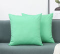 Tangdepot Handmade Decorative Solid 100% Cotton Canvas Throw Pillow Covers/Cushion Covers, 45 Colors Available - (20'' X 20'', M