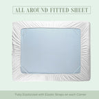 Elegant Comfort 1500 Premium Hotel Quality 18-24 Inches Deep - Extra Deep Pocket Single Fitted Sheet For High Mattress, Luxury And Softest, Smart Pocket - Wrinkle Free, Full, White