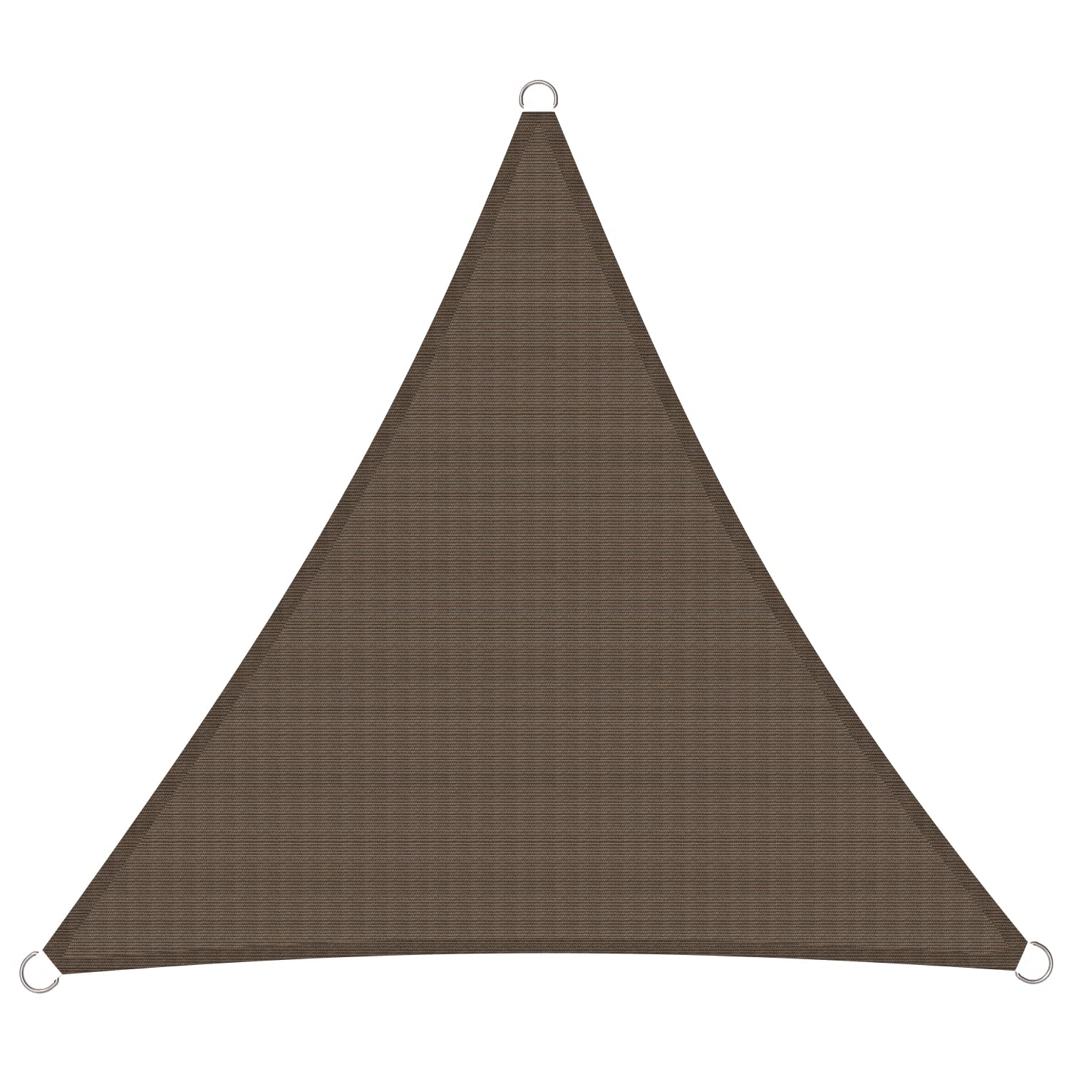 Windscreen4Less 24' X 24' X 24' Sun Shade Sail Triangle Outdoor Canopy Cover Uv Block For Backyard Porch Pergola Deck Garden Pat
