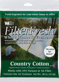 WEB FilterFresh Whole Home Country Cotton Air Freshener 0.8 Ounce (Pack of 1)