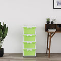 Nilkamal Chests Of 4 Drawers Chtr24Nt |MultiPurpose Storage Organizer For Kids, School,And Home |Easy Assembly|Cream And Pastel