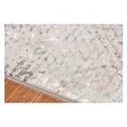 HomeRoots 4' X 6' Gray Abstract Area Rug