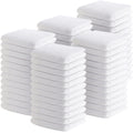 Buryeah 100 Pieces Wash Cloths Bulk Face Cloths Cotton Washcloths Set Hand Towels Absorbent for Bathroom Soft Cleaning Rags for 