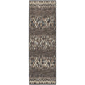 Winslow Wl5 Brown Transitional Rug Runner 2' 6" X 8'