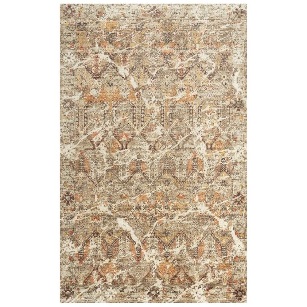 Rizzy Home Alora Decor Infinity 8' X 10' Classical Brown/Beige/Ivory/Green Hybrid Area Rug