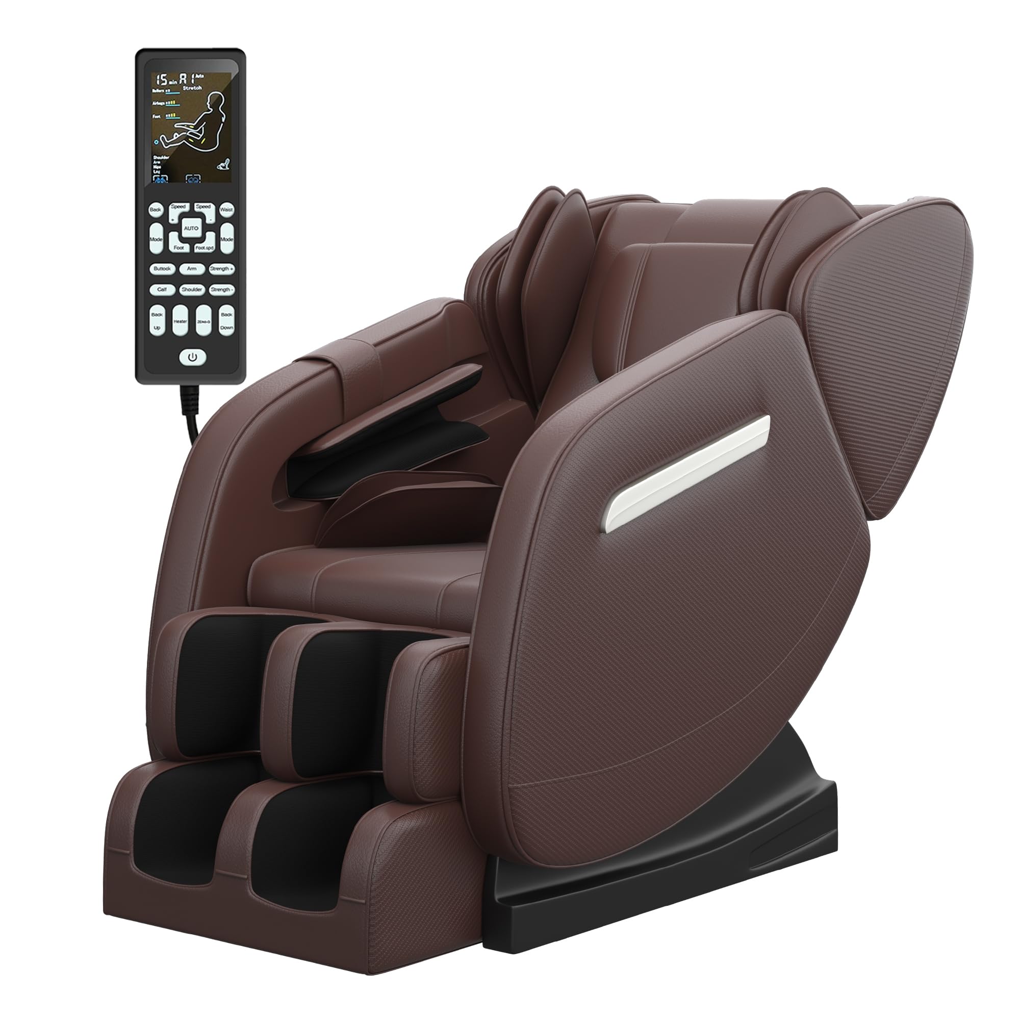 SMAGREHO 2025 Full Body Massage Chair, Zero Gravity Massage Chair Recliner with Heating Function, Auto Modes, Bluetooth Music Pl