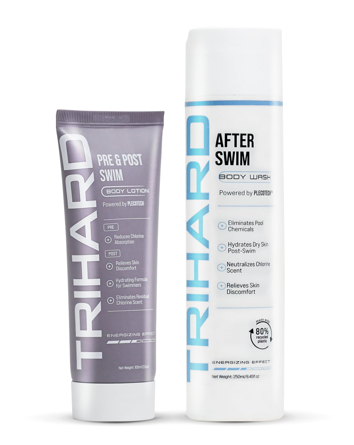 Ultimate Chlorine Defense Skin Care Set - Body Lotion + Body Wash | Pre-Swim Protection, After-Swim Chlorine Removal, and Hydrat