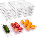 ZHOHO TANT 9 Pack Refrigerator Organizer Bins