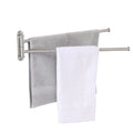 KES 19.5-Inch Bathroom Towel Rack, Swivel Towel Rack 2-Arm, Swing Out Double Towel Bar Wall Mounted, SUS304 Stainless Steel Brus