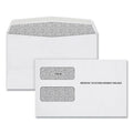 Tops 1099 Double Window Envelope, Commercial Flap, Gummed Closure, 5.63 X 9, White, 24/Pack