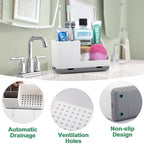 Parkmani Toothbrush Holders For Bathroom Countertop, Kids Electric Toothbrush And Toothpaste Holder, Bathroom Accessories Vanity