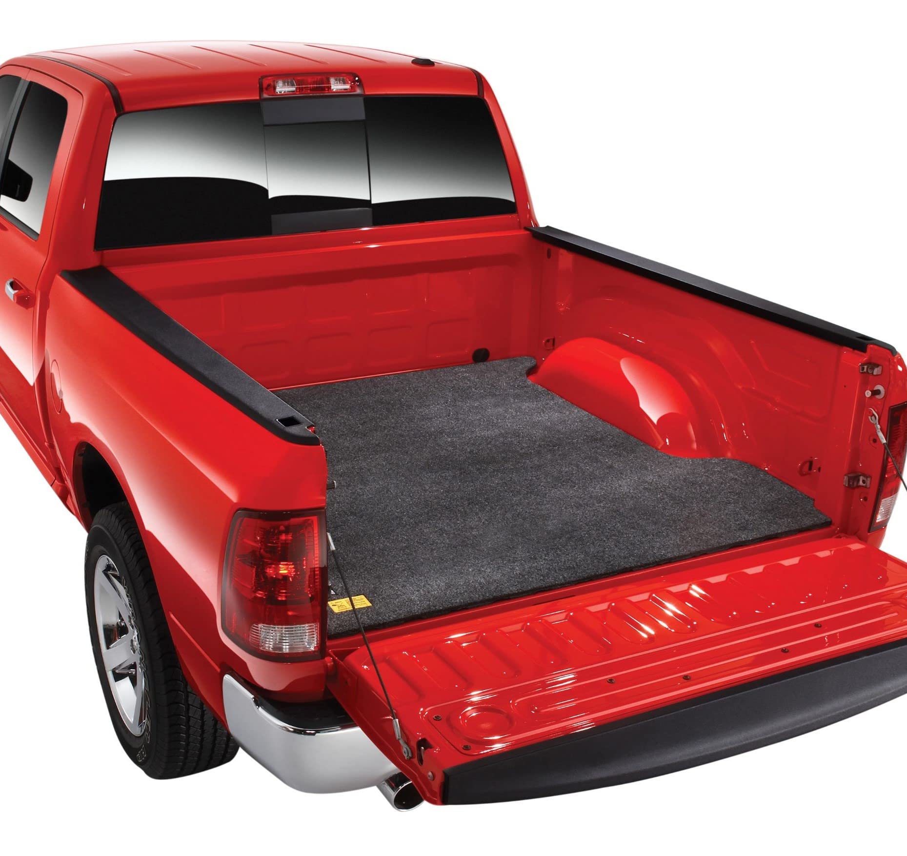 Bedrug Bedmat | Fits 2024-2025 Ford Ranger Supercrew, 5' Bed, Models W/Non Liner/Spray-In | Charcoal Grey, Bmr24Dcs