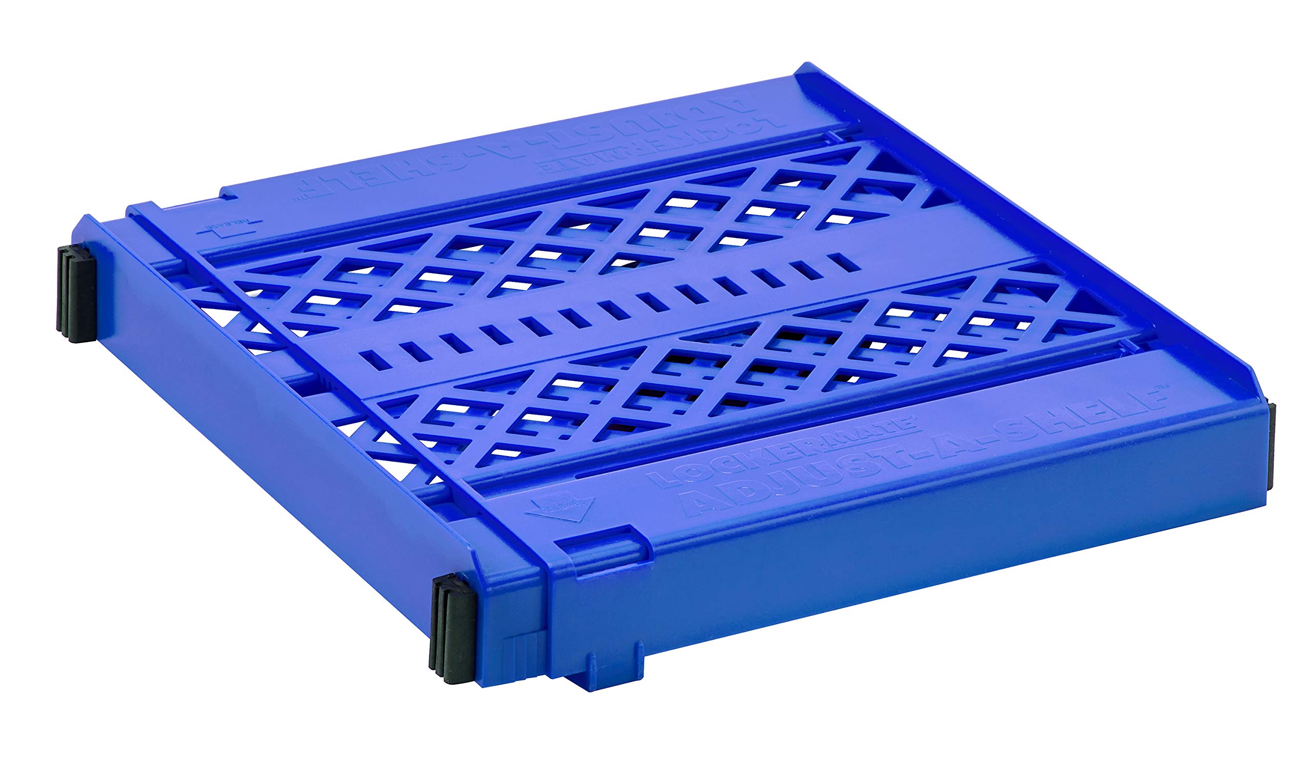 It's Academic LockerMate Adjust-A-Shelf Locker Shelf, Easy to Use, Extends to Fit Your Locker, Blue