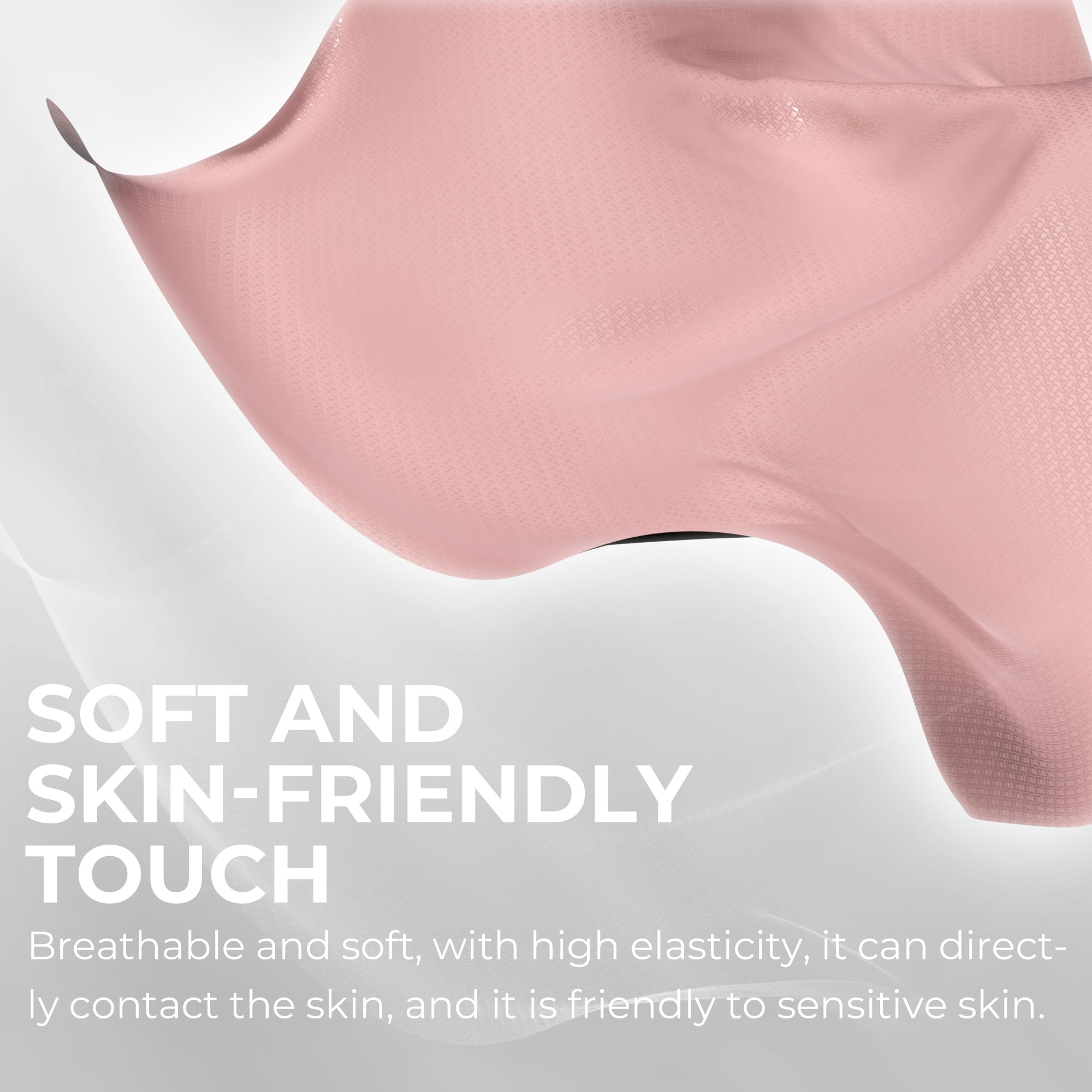 Dowinx Gaming Chair Breathable Fabric Computer Chair With Pocket Spring Cushion, Comfortable Office Chair With Gel Pad And Storage Bag,Massage Game Chair With Footrest,Pink