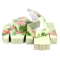 Soxuding Hawaiian Flower Shipping Boxes Pack of 25-4x4x2 inches Hawaiian Floral Gift Boxes Small Cardboard Corrugated Mailer Shi