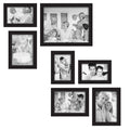 MCS 7-Piece Gallery Frame Set, Black (49709)