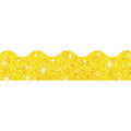 Trend Enterprises, Inc. Terrific Trimmers Sparkle Border, 2 1/4 X 39 Panels, Yellow, 10 Per Set