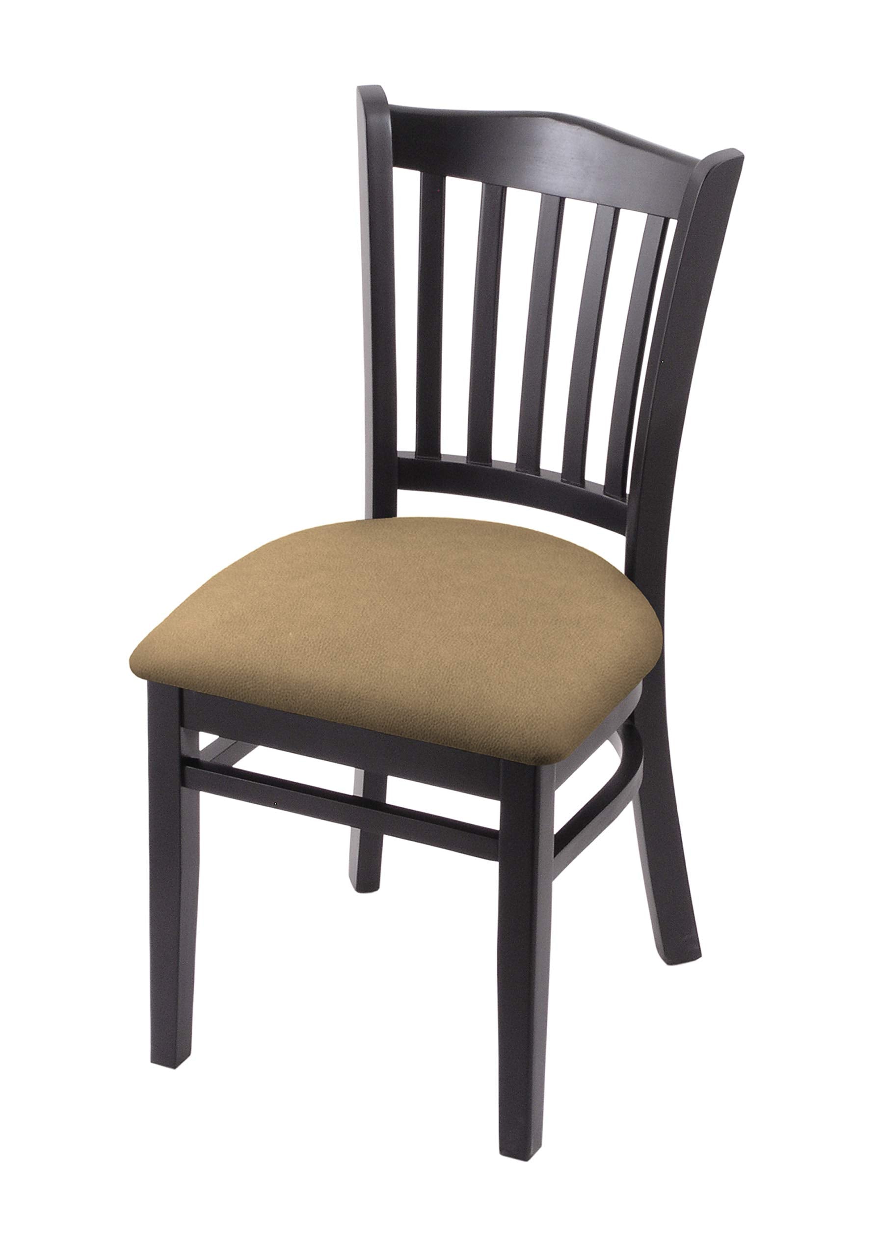 Holland Bar Stool Co. 3120 18 Chair with Black Finish and Canter Sand Seat