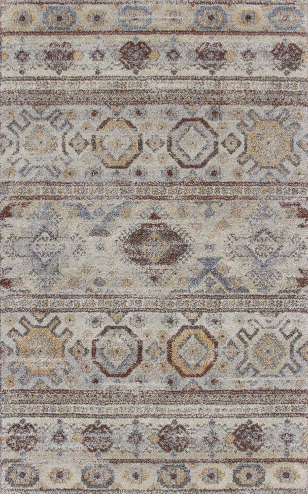 Dalyn Fresca Putty 3'3&quot; X 5'3&quot; Area Rugs Fc1Pu3X5