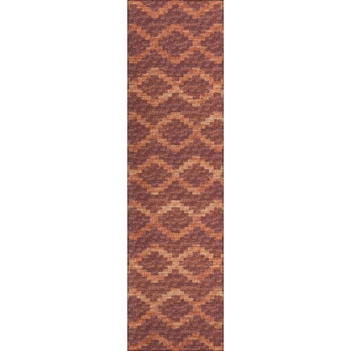 Sedona Sn9 Red Bohemian Rug Runner 2' 3&quot; X 7 ' 6&quot;