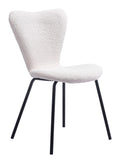 Zuo Thibideaux Dining Chair (Set of 2) Ivory