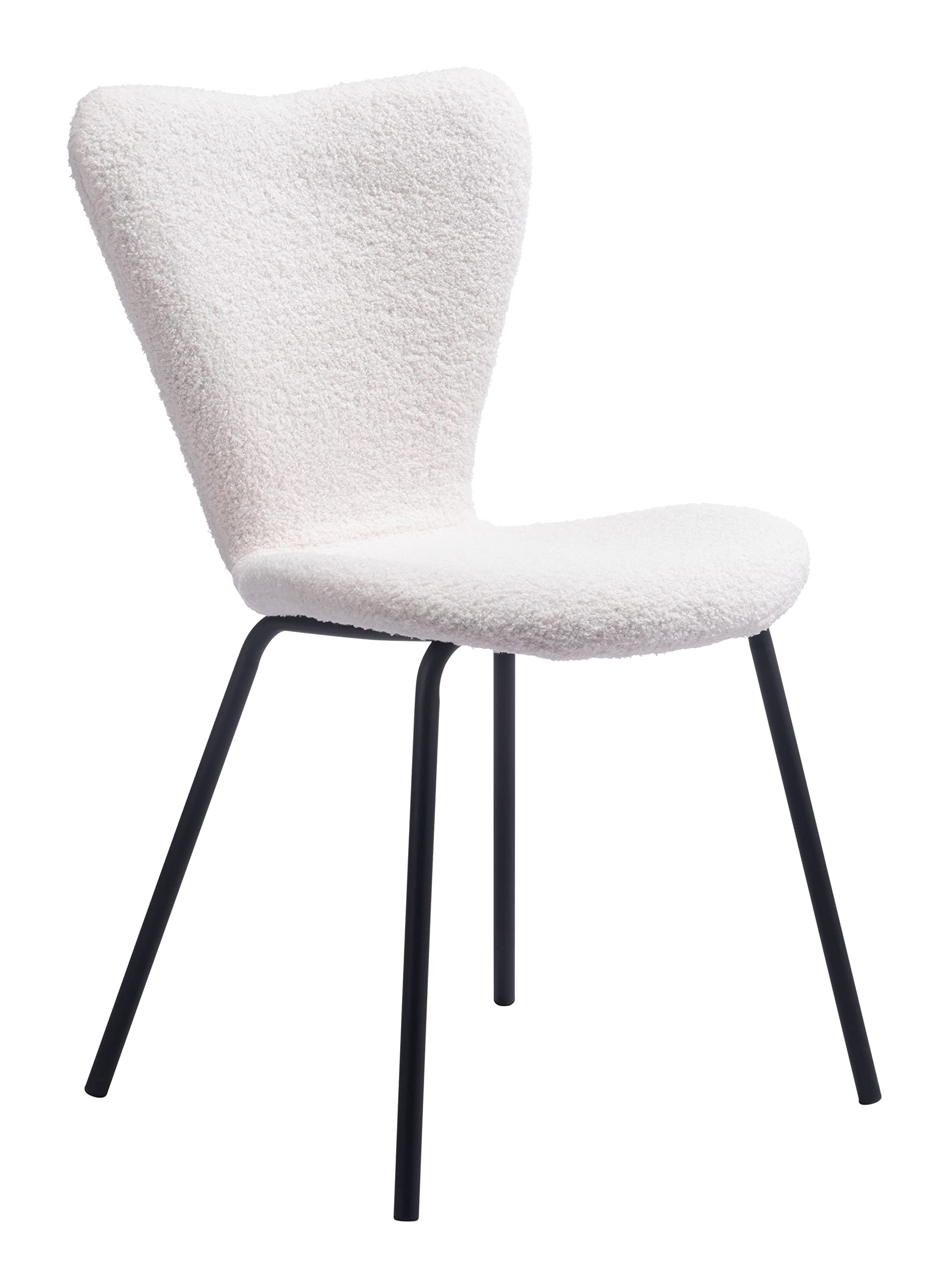 Zuo Thibideaux Dining Chair (Set of 2) Ivory