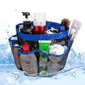 AADCART Quick Dry Hanging Toiletry and Bath Organizer with 8 Storage Compartments, Shower Tote, Mesh Shower Caddy, Perfect Dorm,