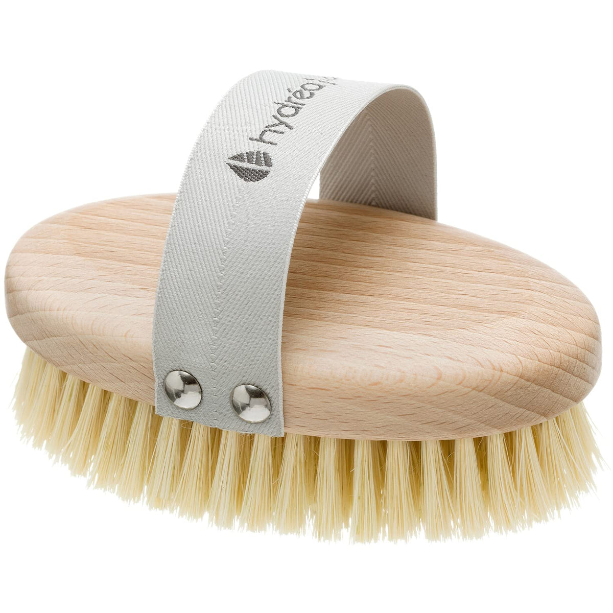 Hydrea London Dry Brushing Body Brush with Cactus Bristle - Dry Brush for Skin, Cellulite Remover, Vegan Best Dry Brush for Flaw