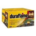 Duraflame 4.5 Pound 3 Hour Long Burn Time Indoor Outdoor Quick Light Fire Log for Camping, Firepits, Bonfires, and Fireplaces (6