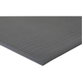 Genuine Joe Air Step Anti-Fatigue Mat - Warehouse - 60Quot; Length X 36Quot; Width X 0.38Quot; Thickness Overall - Vinyl - Black