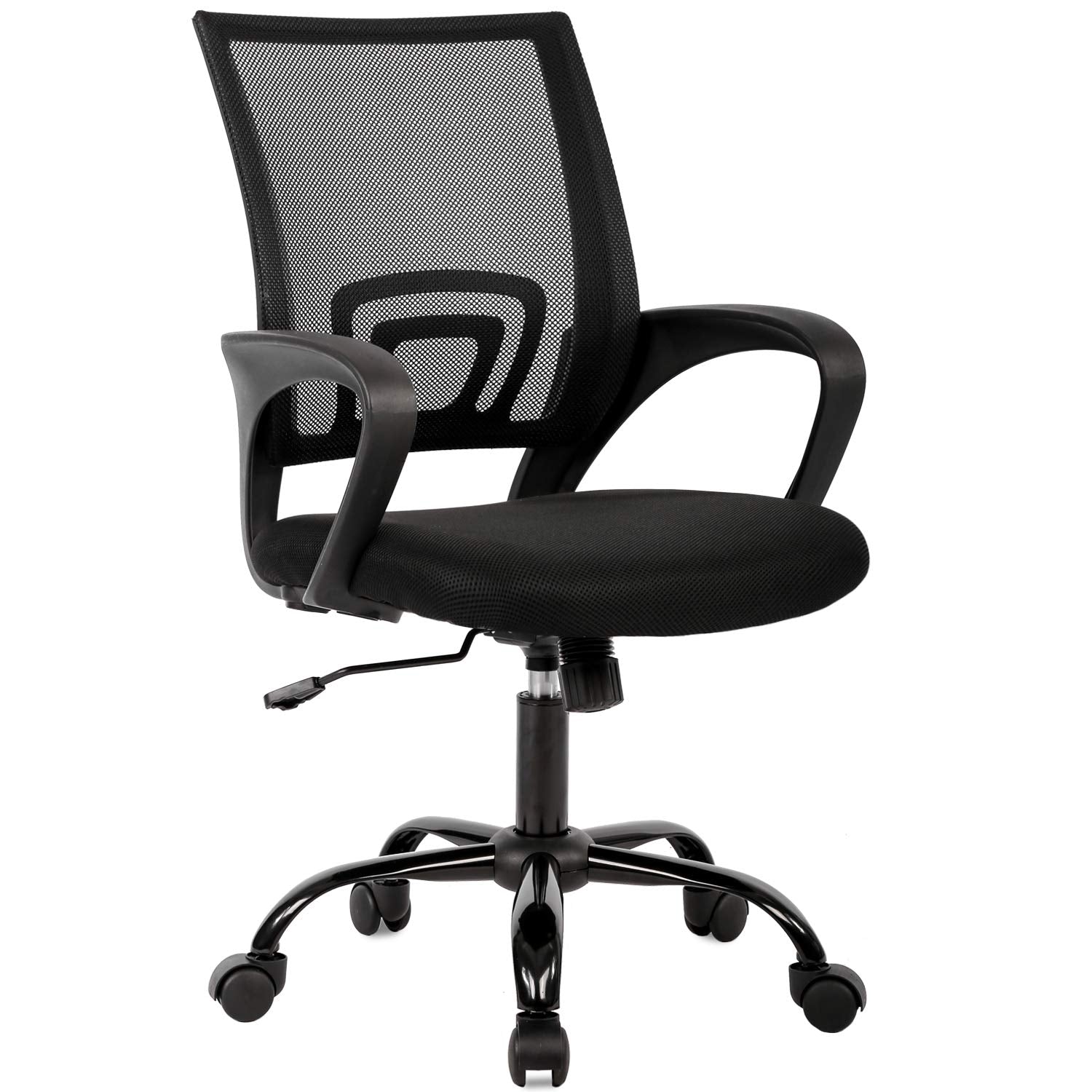Ergonomic Office Chair Home Desk Chair Task Mesh Computer Chair Gaming with Back Lumbar Support Armrest Modern Swivel Modern Adj