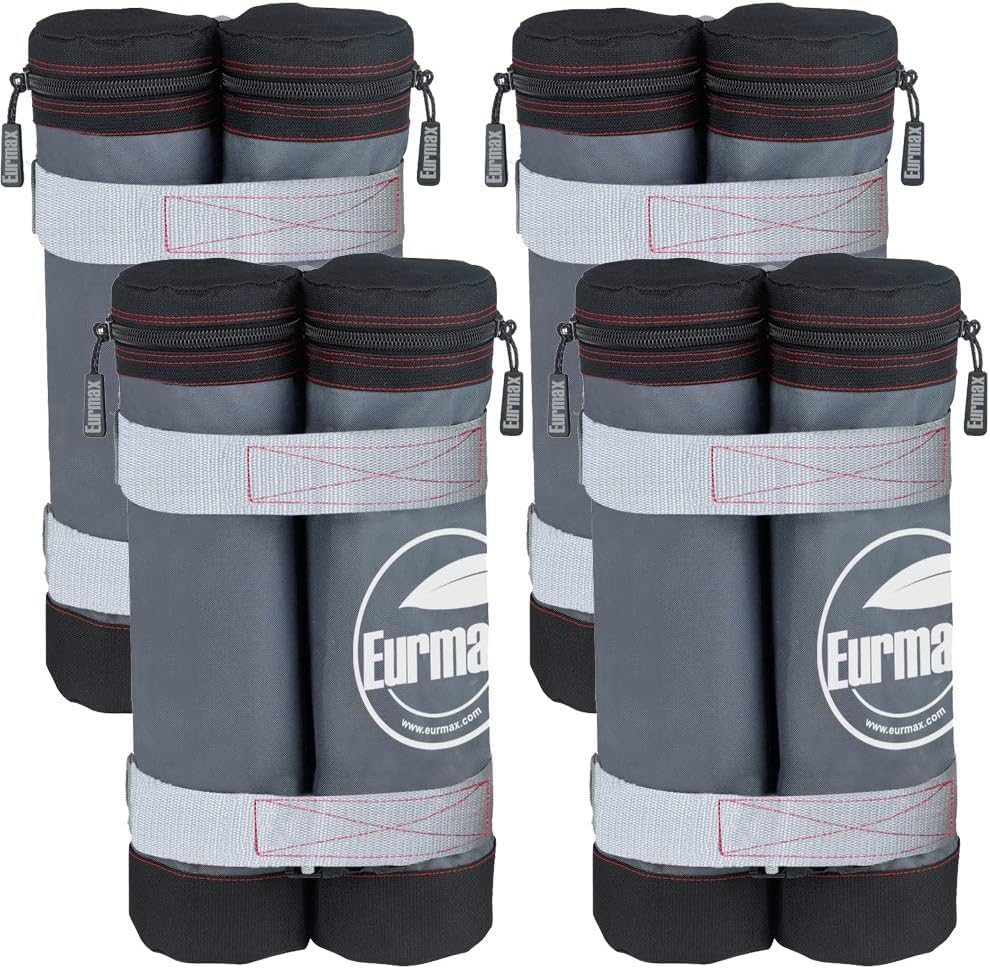 Eurmax Usa Pro Sand Weight Bags For Pop Up Canopy Outdoor Shelter,Instant Shelter Leg Canopy Weights, Sand Bags,Set Of 4,Without