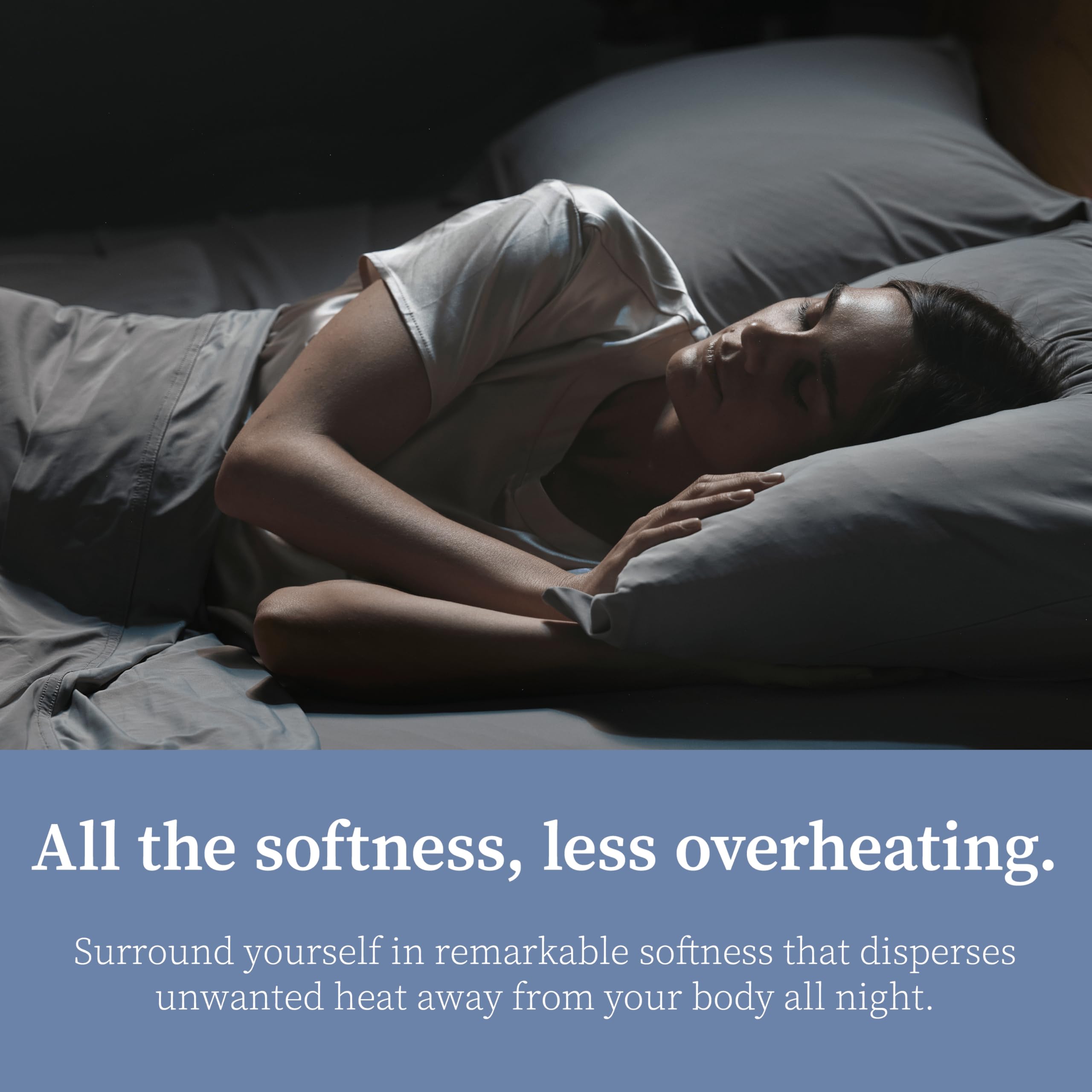 Comphy By Coop Coolspa Cooling Pillow Case Set Of 2, White Queen Size Pillow Covers, Pillow Cases, Luxury Spa And Hotel Quality