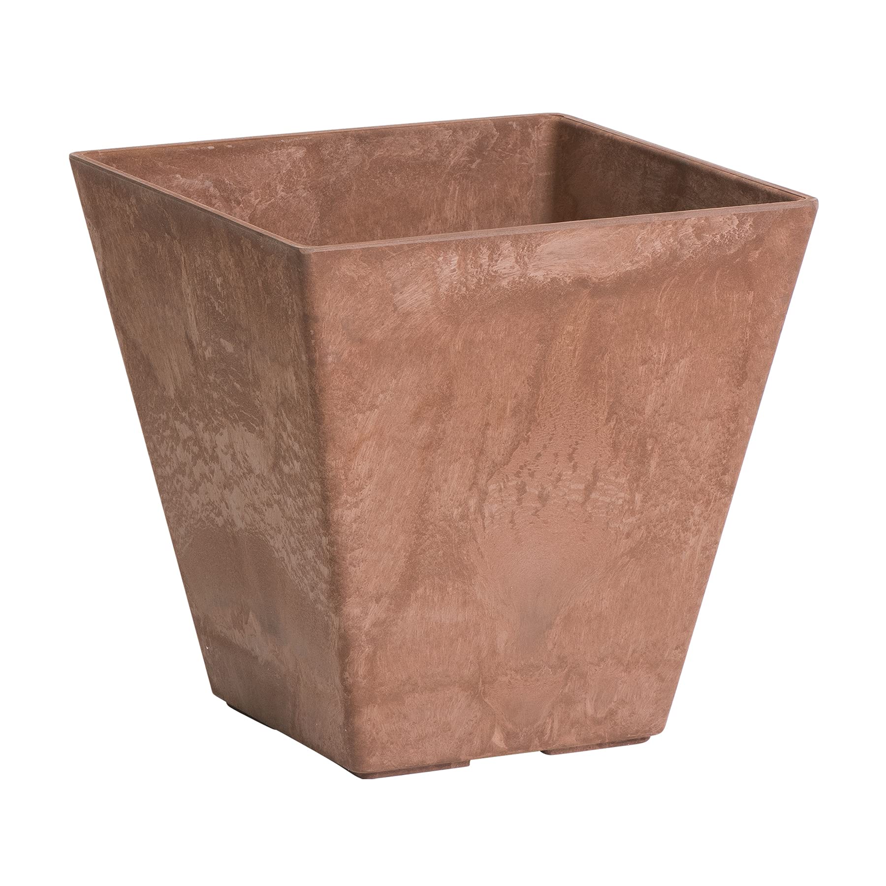 Artstone 35069 Ella Square Planter, Rust