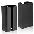 2 Pcs Magnetic Plastic Bag Holder Magnetic Grocery Bag Storage Organizer Wall Mount Plastic Bags Dispenser Wide Opening Dispense