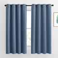 Nicetown Bedroom Curtains Room Darkening Draperies - Grommet Top Thermal Insulated Light Blocking Energy Saving Privacy Drapes F
