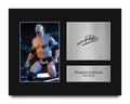 HWC Trading USL Dwayne Johnson The Rock Gifts Printed Signed Autograph Picture for WWE & WWF Memorabilia Fans - US Letter Size